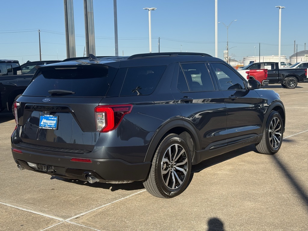 2023 Ford Explorer ST-Line Blue at Tom Peacock Cadillac