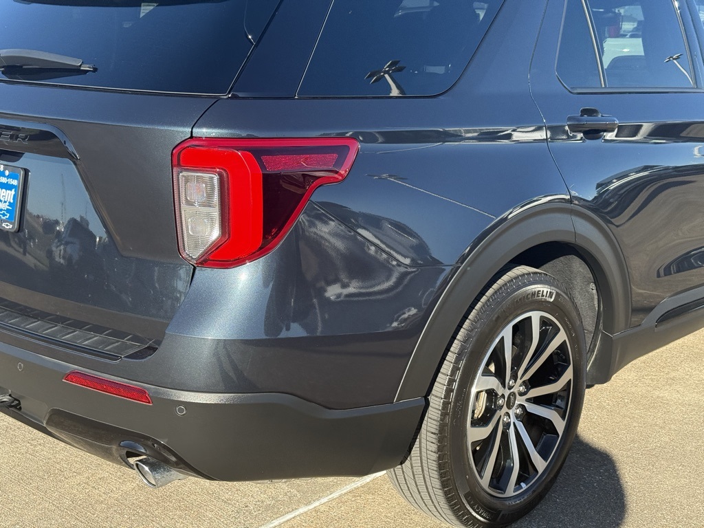 2023 Ford Explorer ST-Line Blue at Tom Peacock Cadillac