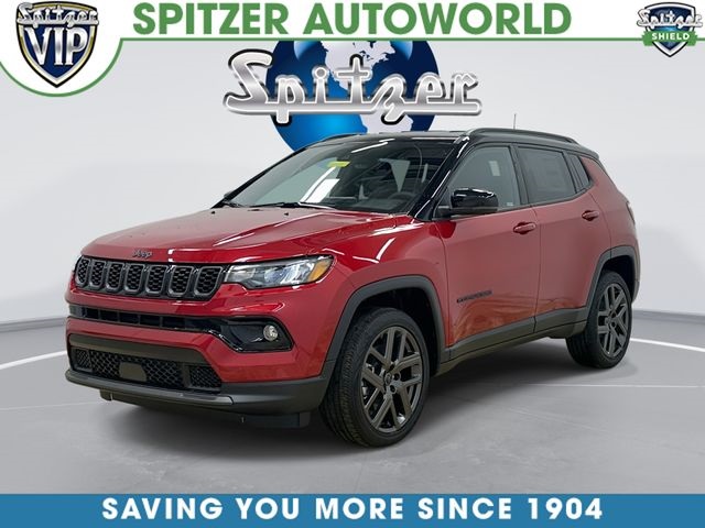Red Hot Pearlcoat 2026 Jeep Compass Limited 4WD SUV / Crossover Four-Wheel Drive 8-Speed Automatic
