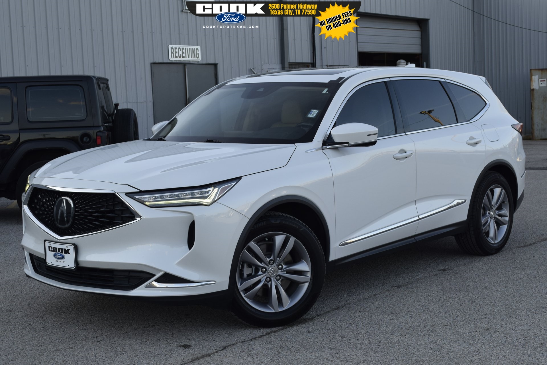 2022 Acura MDX 3.5L White at AutoSavvy Houston Southwest
