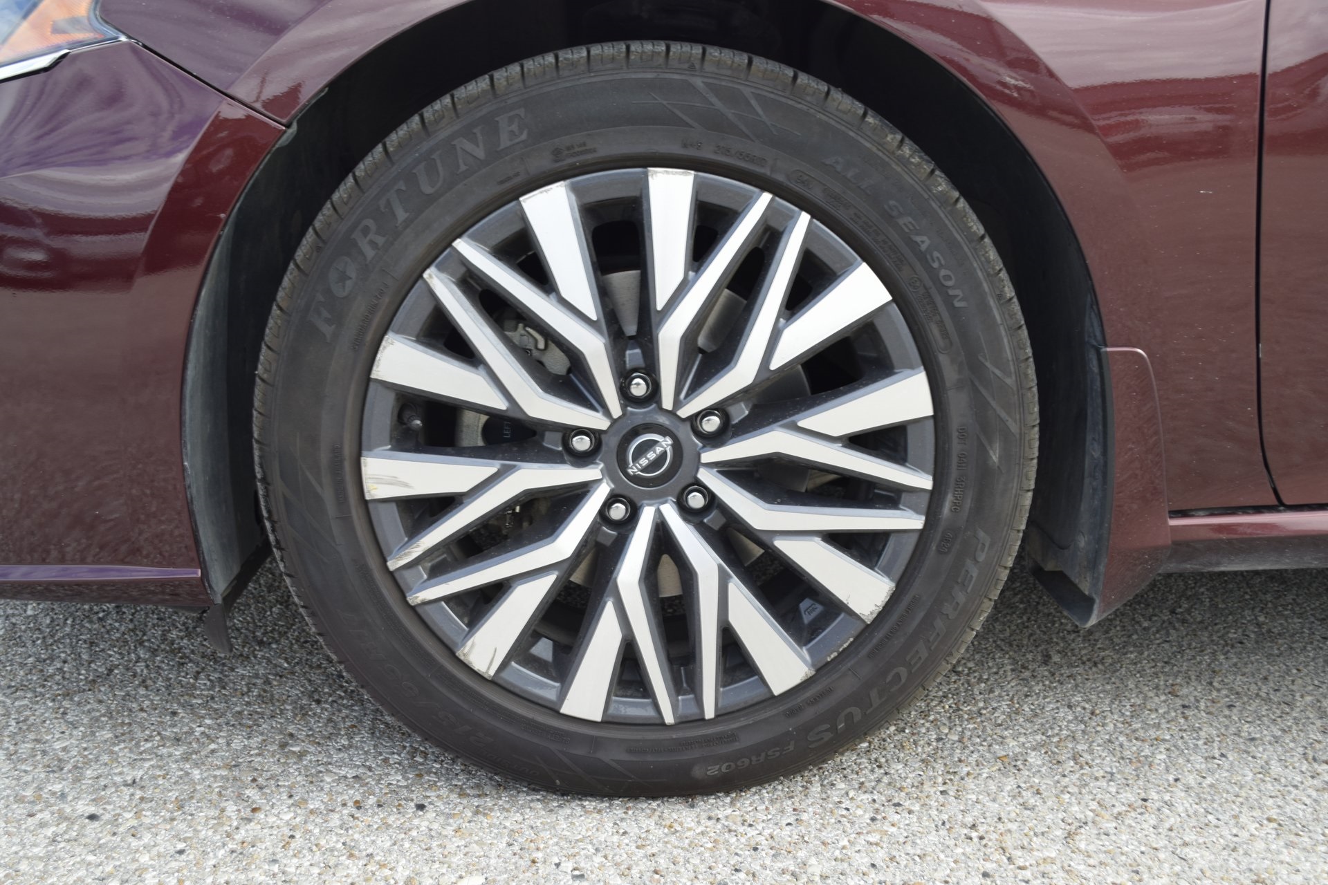 2023 Nissan Altima 2.5 SV Red at Mac Haik CDJR North Houston