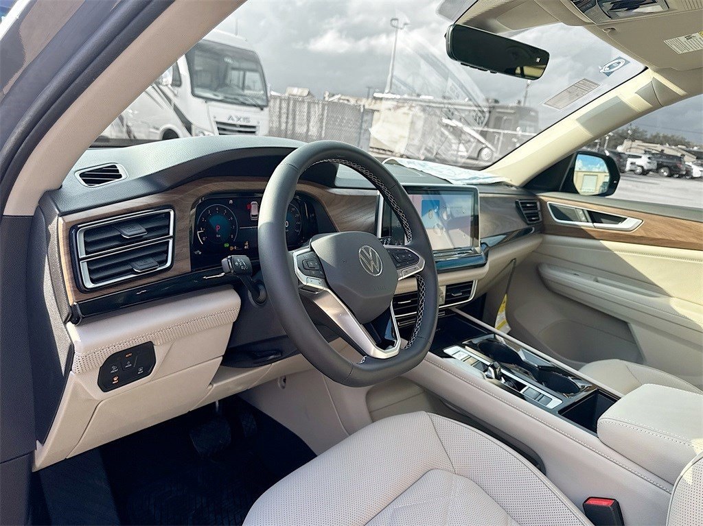 2025 Volkswagen Atlas 2.0T SE w/Technology Gray at DeMontrond Automotive Group