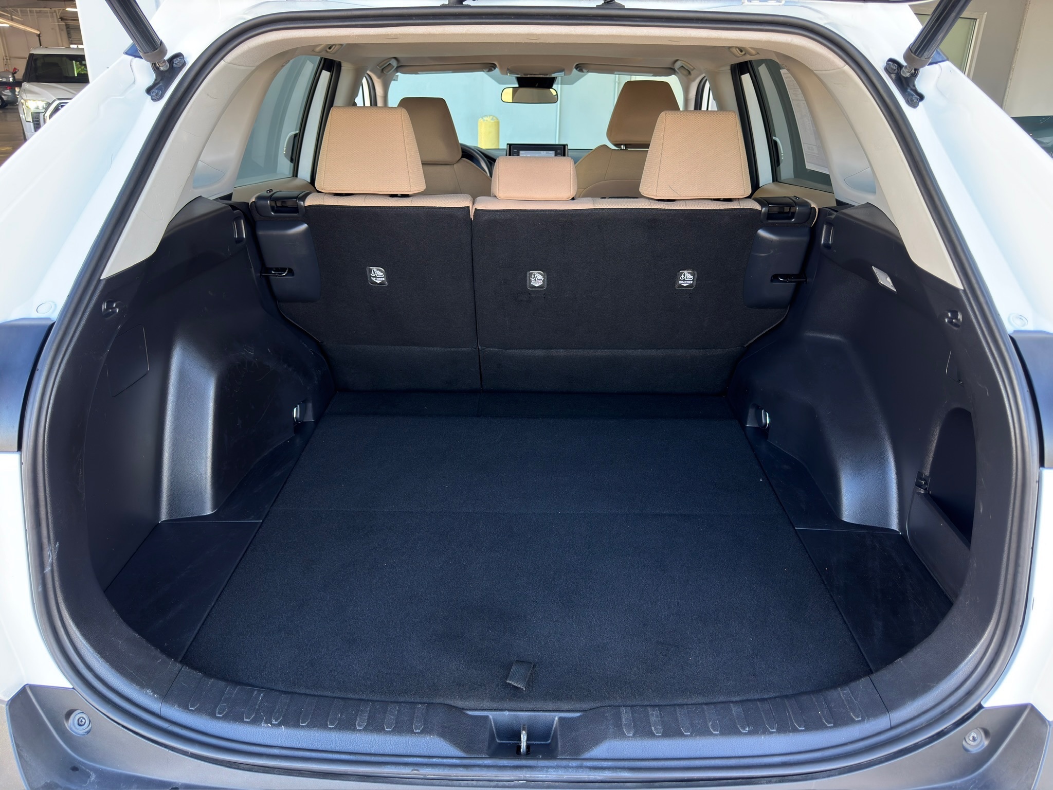 2019 Toyota RAV4 XLE White at Durrett Motor Company