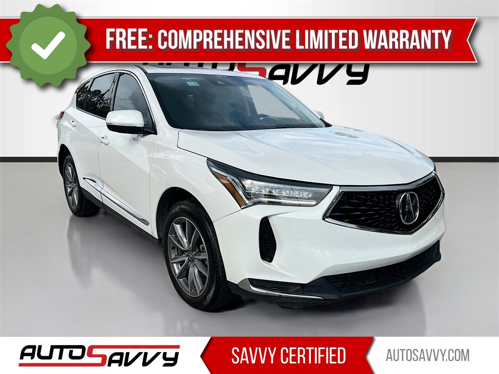 2024 Acura RDX Technology Package White at Shottenkirk Kia Fort Bend