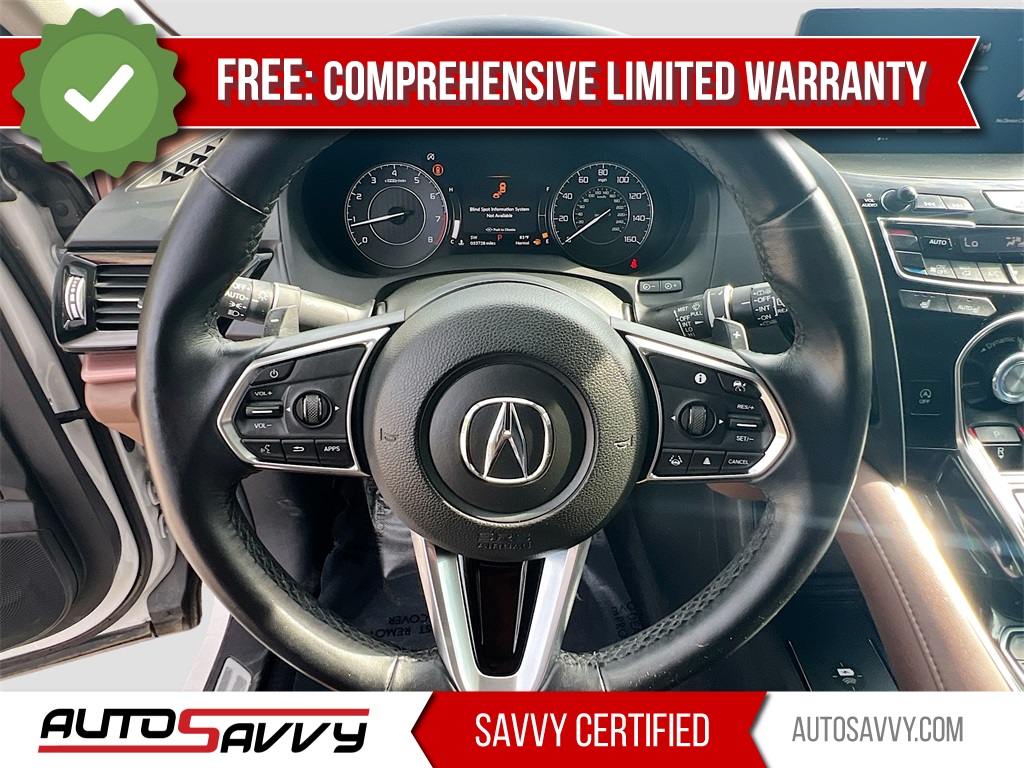 2024 Acura RDX Technology Package White at Shottenkirk Kia Fort Bend