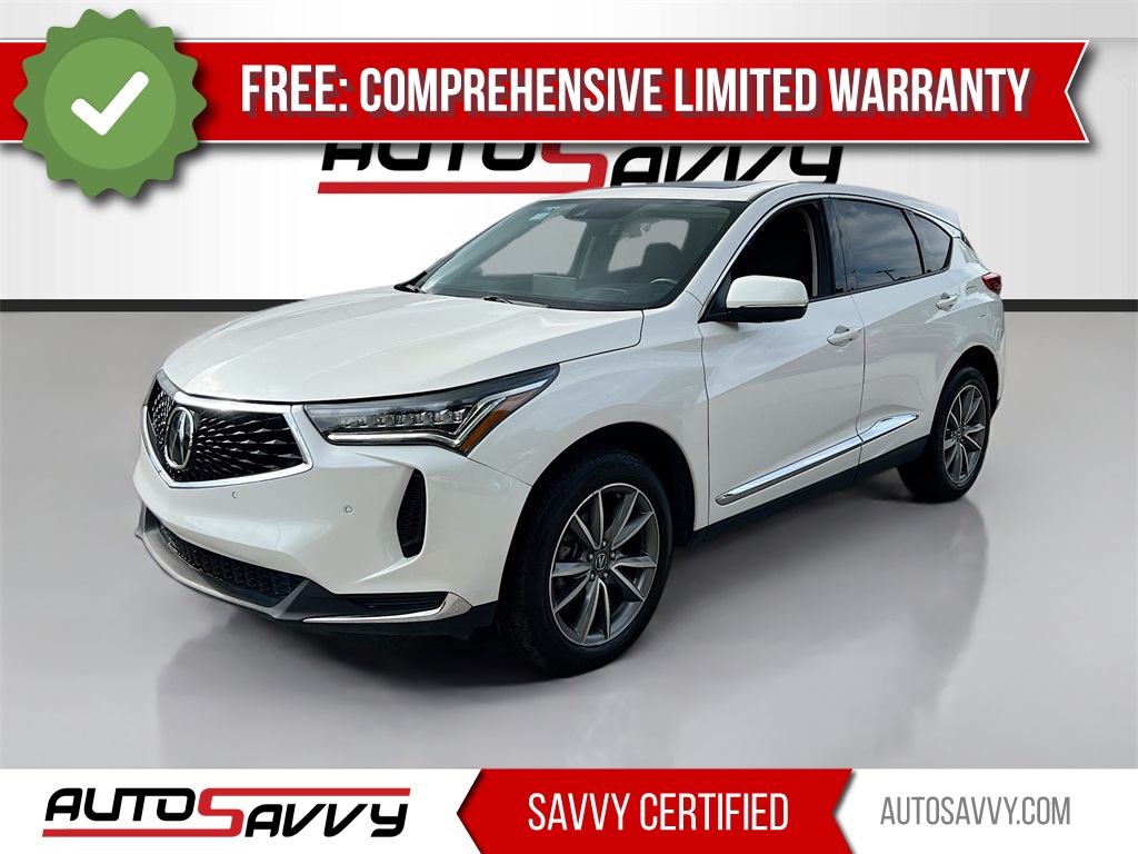 2024 Acura RDX Technology Package White at Shottenkirk Kia Fort Bend