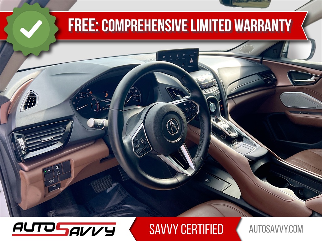 2024 Acura RDX Technology Package White at Shottenkirk Kia Fort Bend