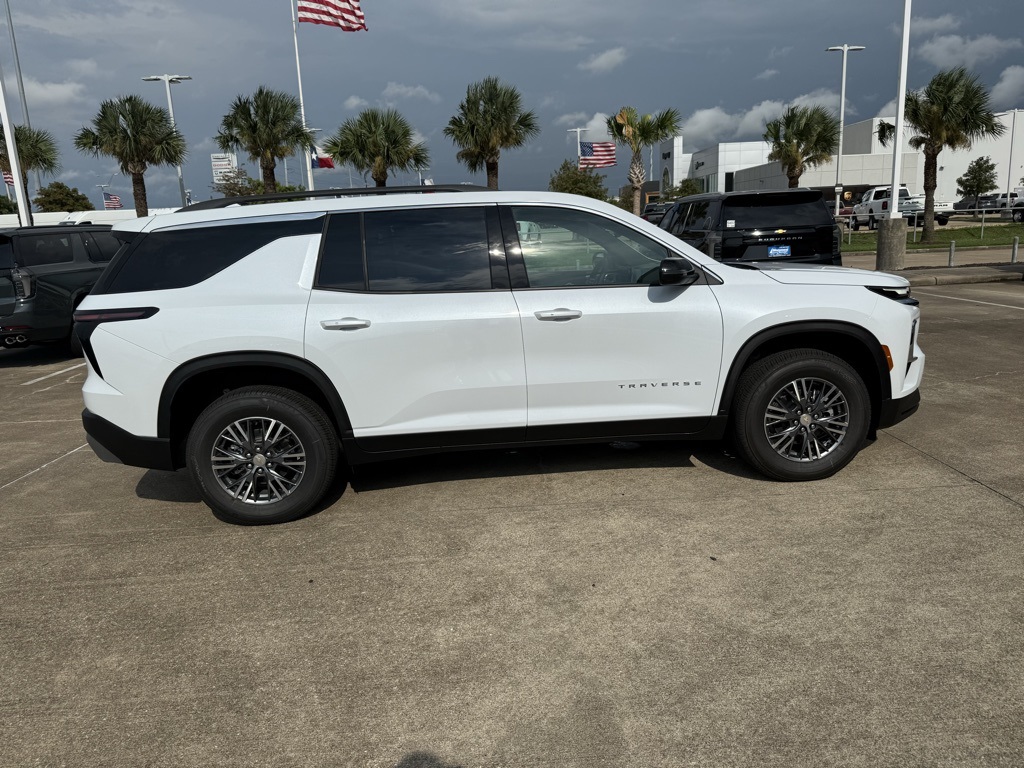 2026 Chevrolet Traverse LT White at Classic Elite Chevrolet Sugar Land