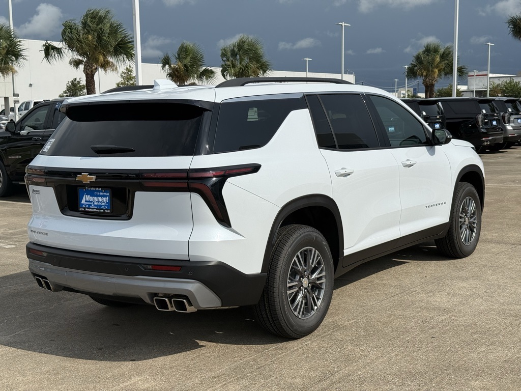 2026 Chevrolet Traverse LT White at Classic Elite Chevrolet Sugar Land