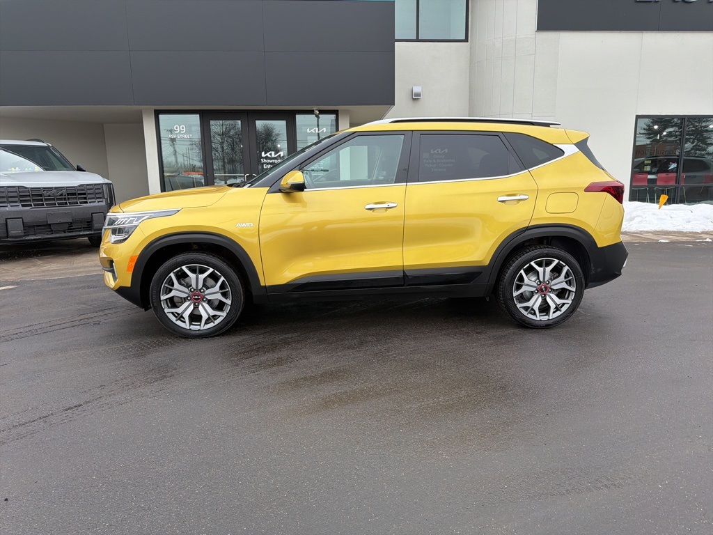 Certified 2023 Kia Seltos SX with VIN KNDETCA29P7432604 for sale in East Hartford, CT