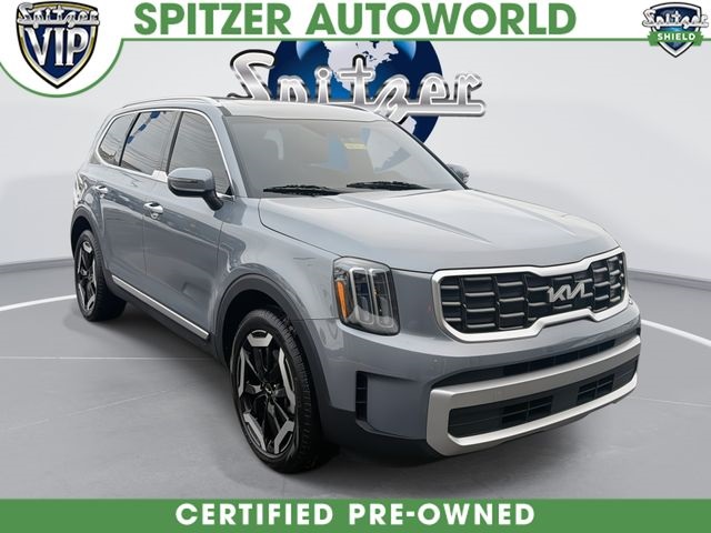 Everlasting Silver 2024 Kia Telluride S AWD SUV / Crossover All-Wheel Drive 8-Speed Automatic