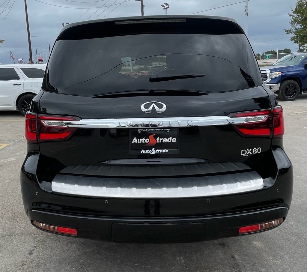 2019 INFINITI QX80 LUXE Black at Emmons Autoplex