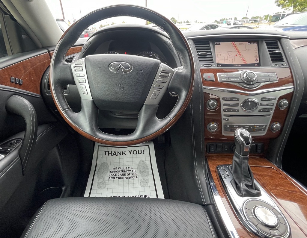 2019 INFINITI QX80 LUXE Black at Emmons Autoplex