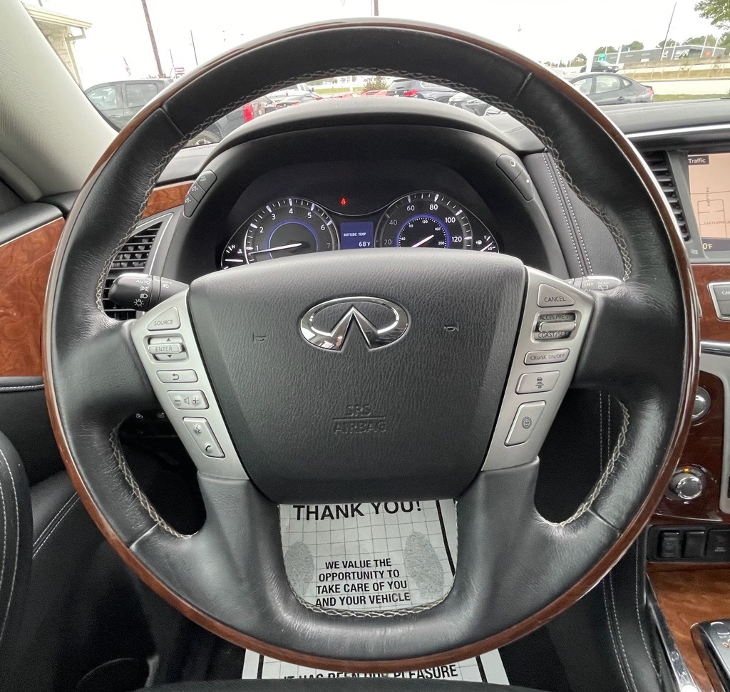 2019 INFINITI QX80 LUXE Black at Emmons Autoplex