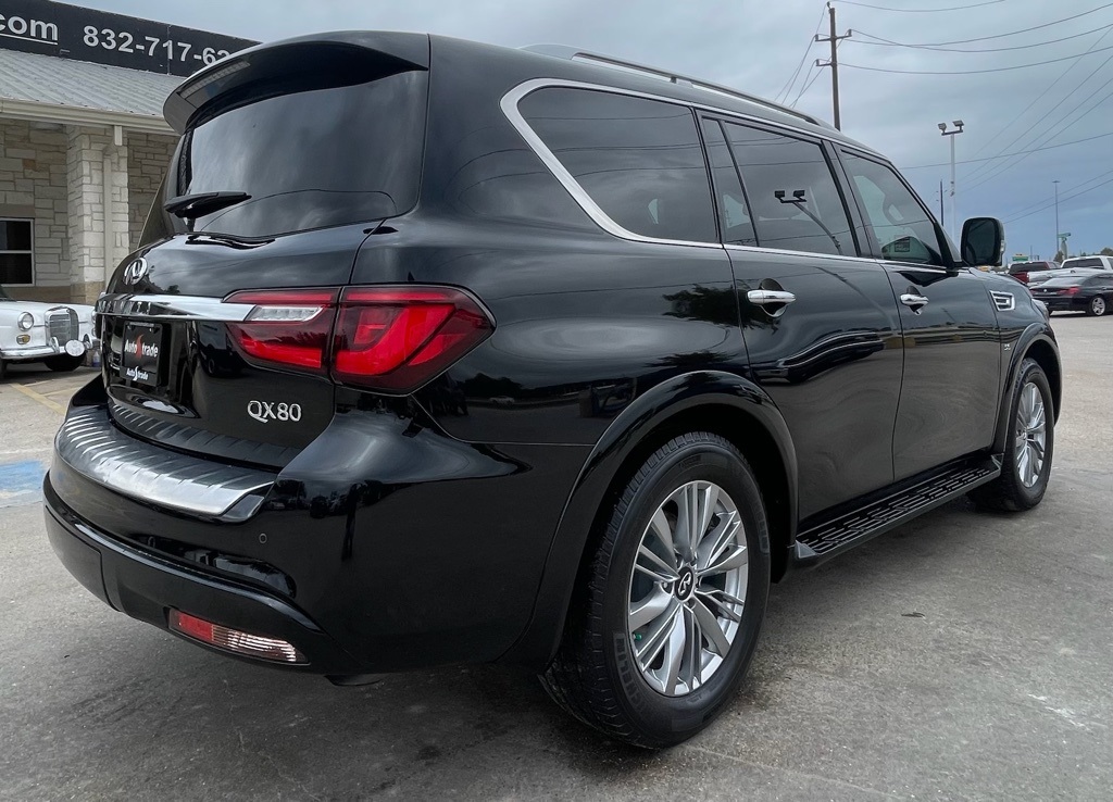 2019 INFINITI QX80 LUXE Black at Emmons Autoplex