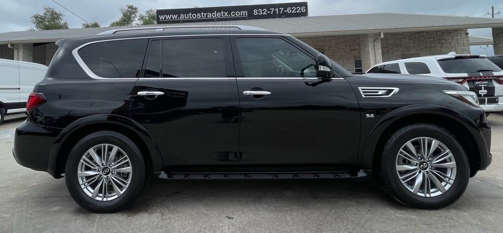 2019 INFINITI QX80 LUXE Black at Emmons Autoplex