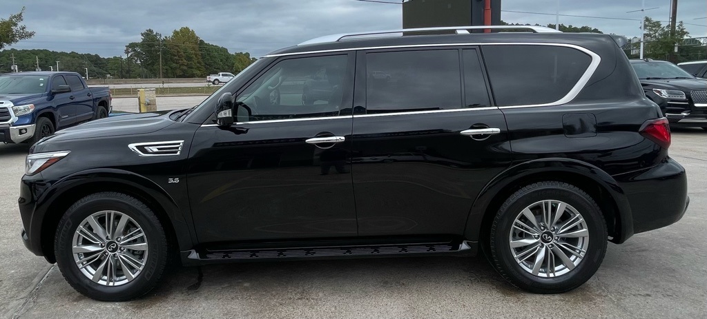 2019 INFINITI QX80 LUXE Black at Emmons Autoplex