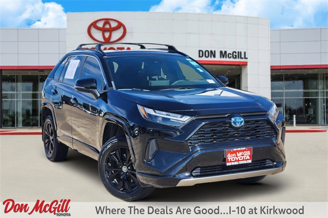 2023 Toyota RAV4 Hybrid SE Black at Don McGill Toyota