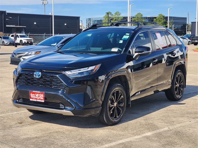 2023 Toyota RAV4 Hybrid SE Black at Don McGill Toyota