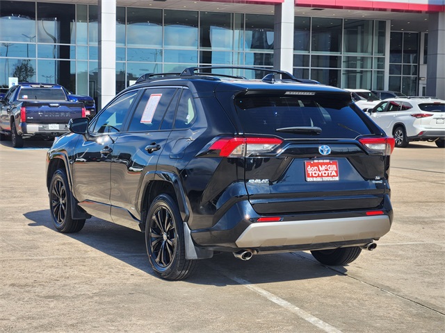 2023 Toyota RAV4 Hybrid SE Black at Don McGill Toyota
