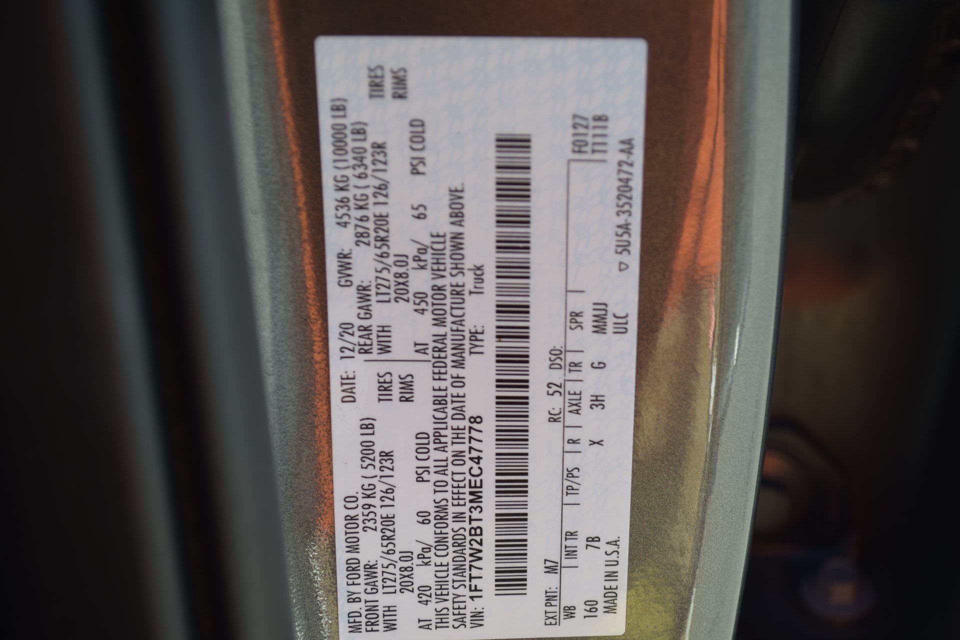 2021 Ford F-250SD Platinum Gray at Autostrade