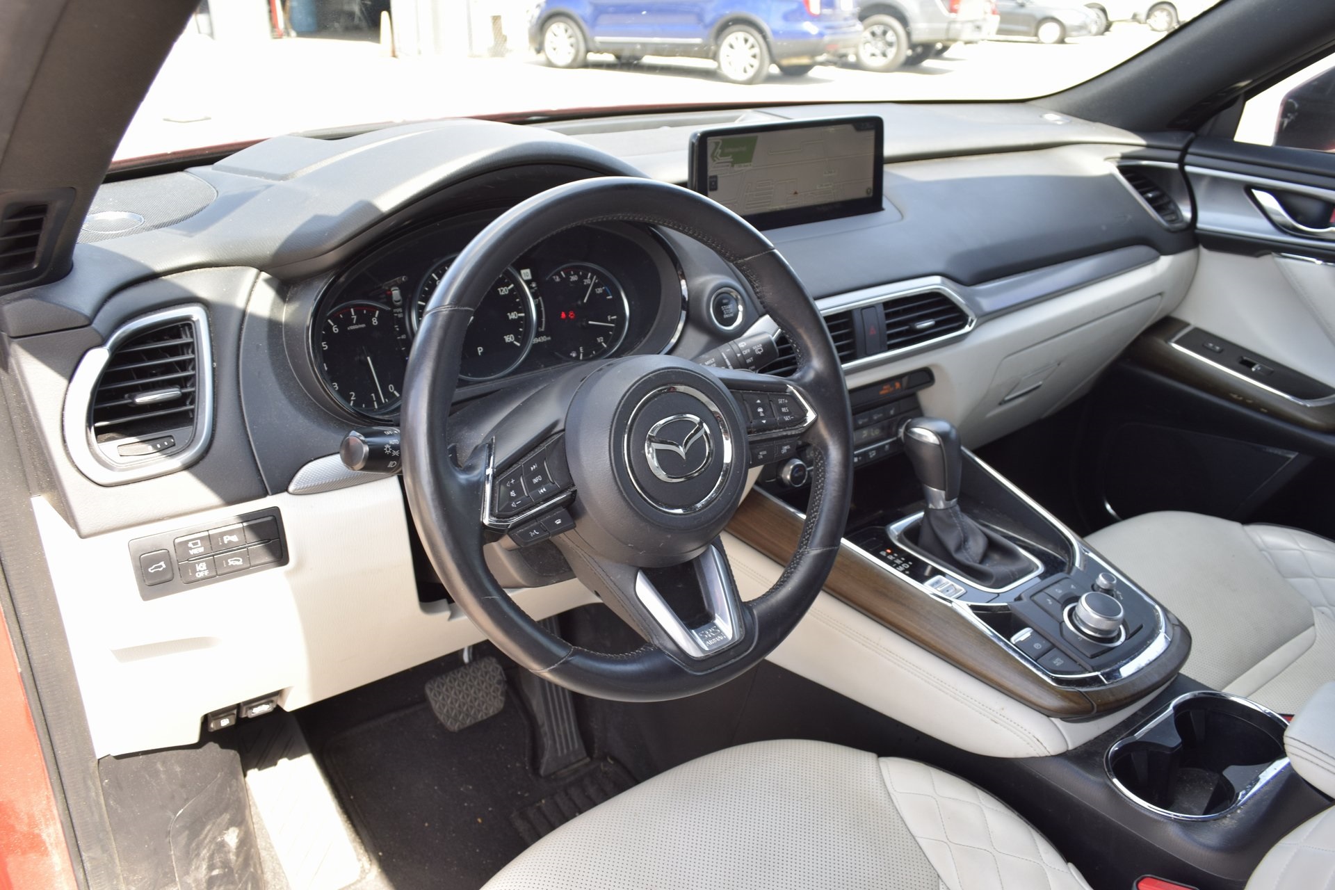 2021 Mazda CX-9 Signature Red at DeMontrond Mazda