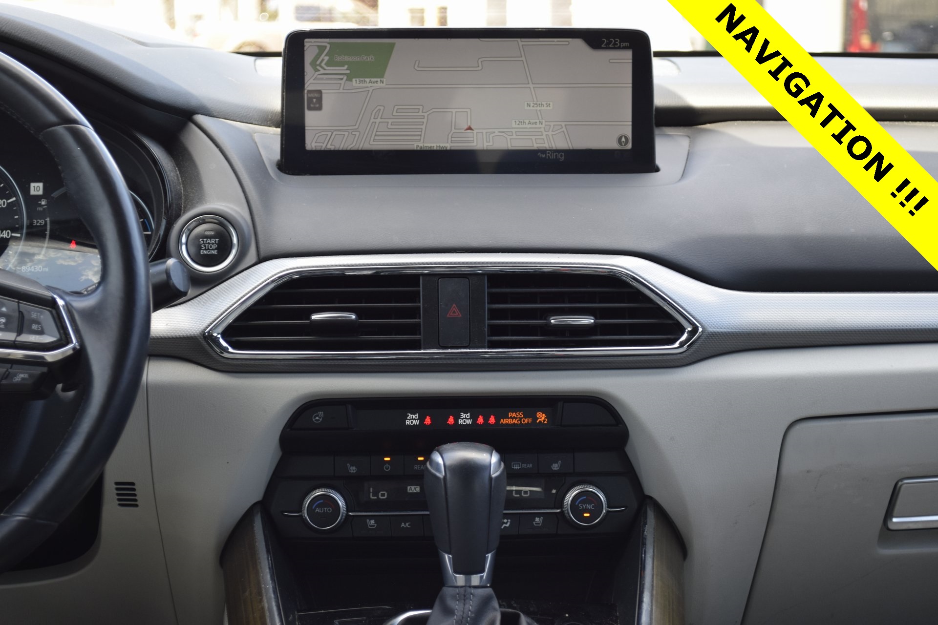 2021 Mazda CX-9 Signature Red at DeMontrond Mazda