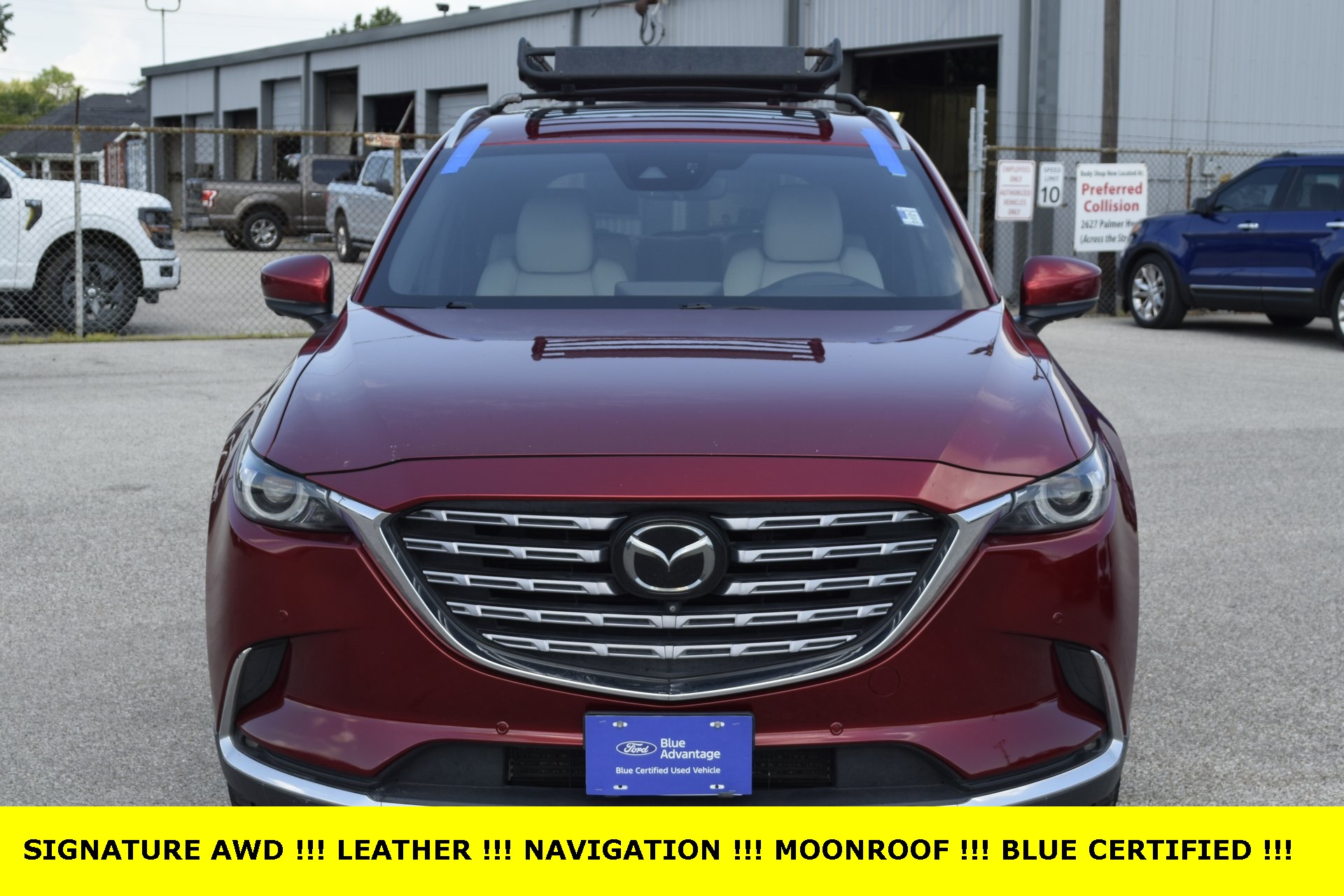 2021 Mazda CX-9 Signature Red at DeMontrond Mazda