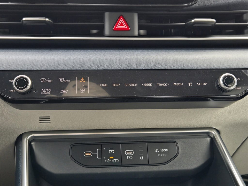 2026 Kia Carnival Hybrid EX Silver at Shottenkirk Kia Fort Bend