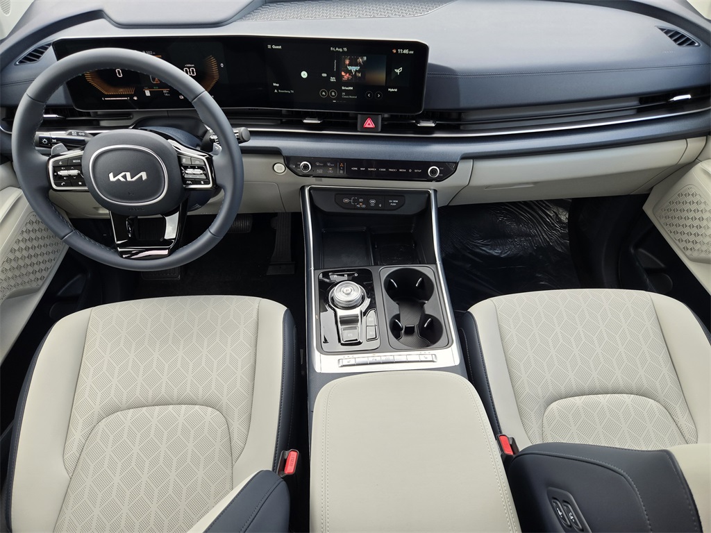 2026 Kia Carnival Hybrid EX Silver at Shottenkirk Kia Fort Bend