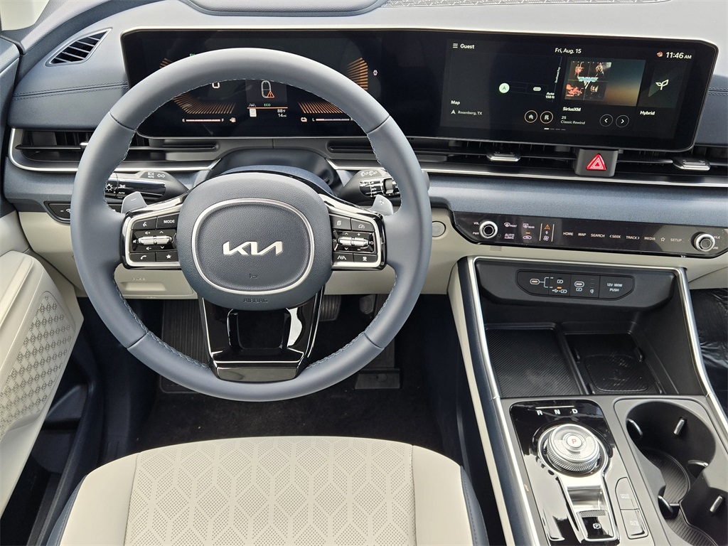 2026 Kia Carnival Hybrid EX Silver at Shottenkirk Kia Fort Bend