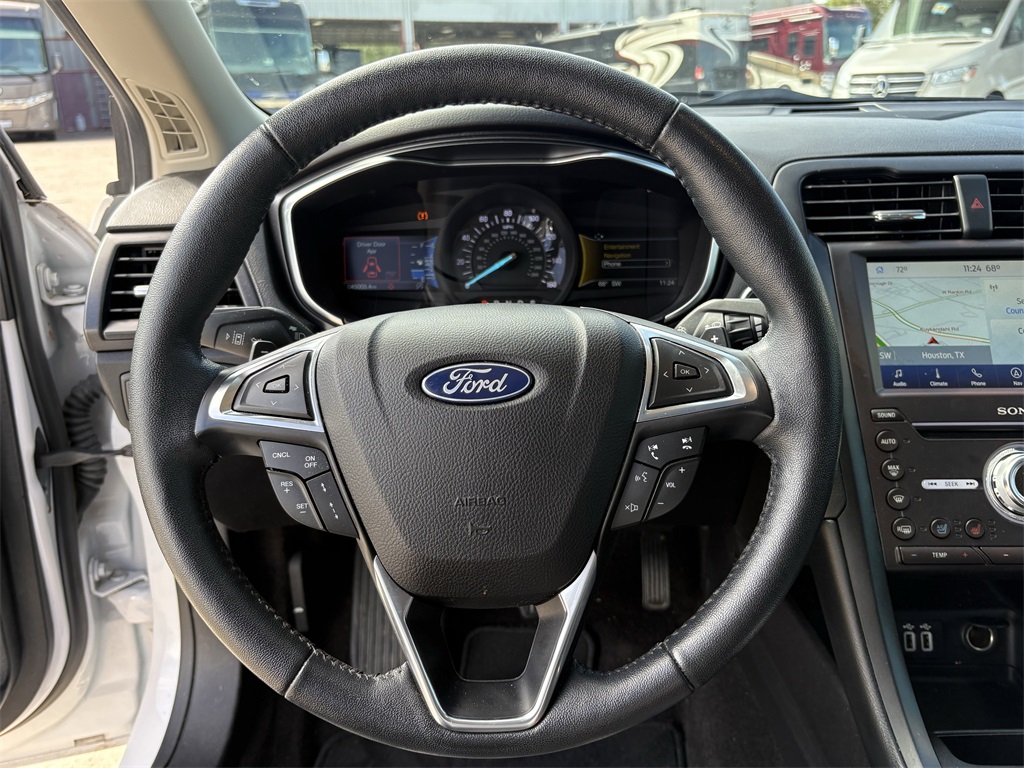 2020 Ford Fusion Titanium White at Durrett Motor Company