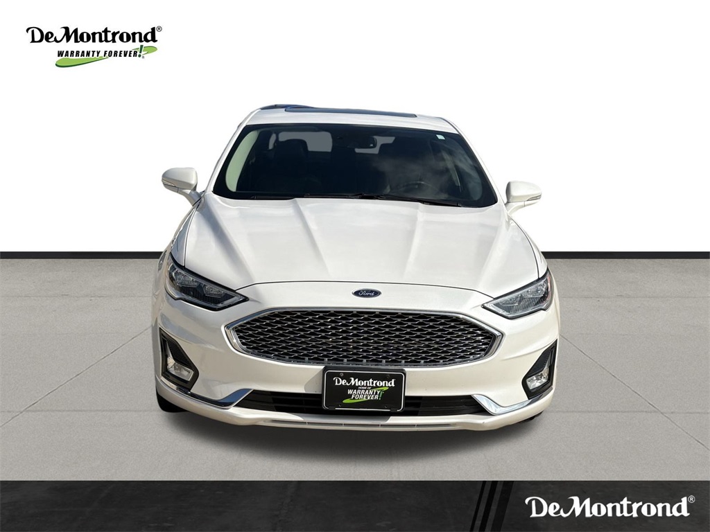 2020 Ford Fusion Titanium White at Durrett Motor Company