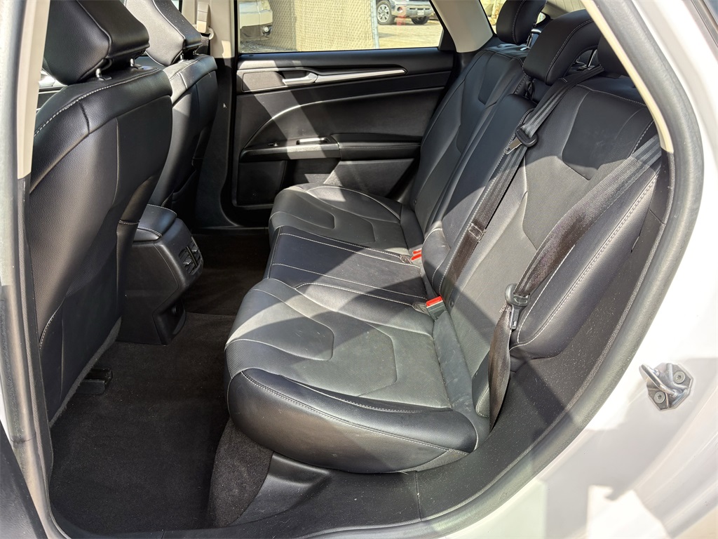 2020 Ford Fusion Titanium White at Durrett Motor Company