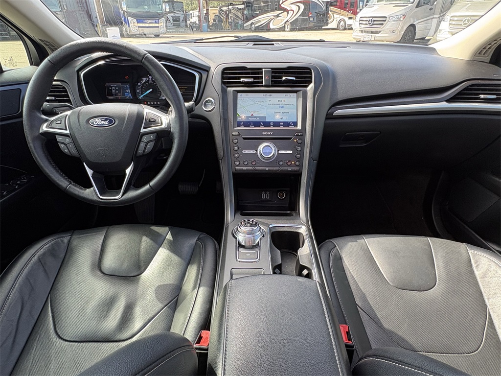 2020 Ford Fusion Titanium White at Durrett Motor Company