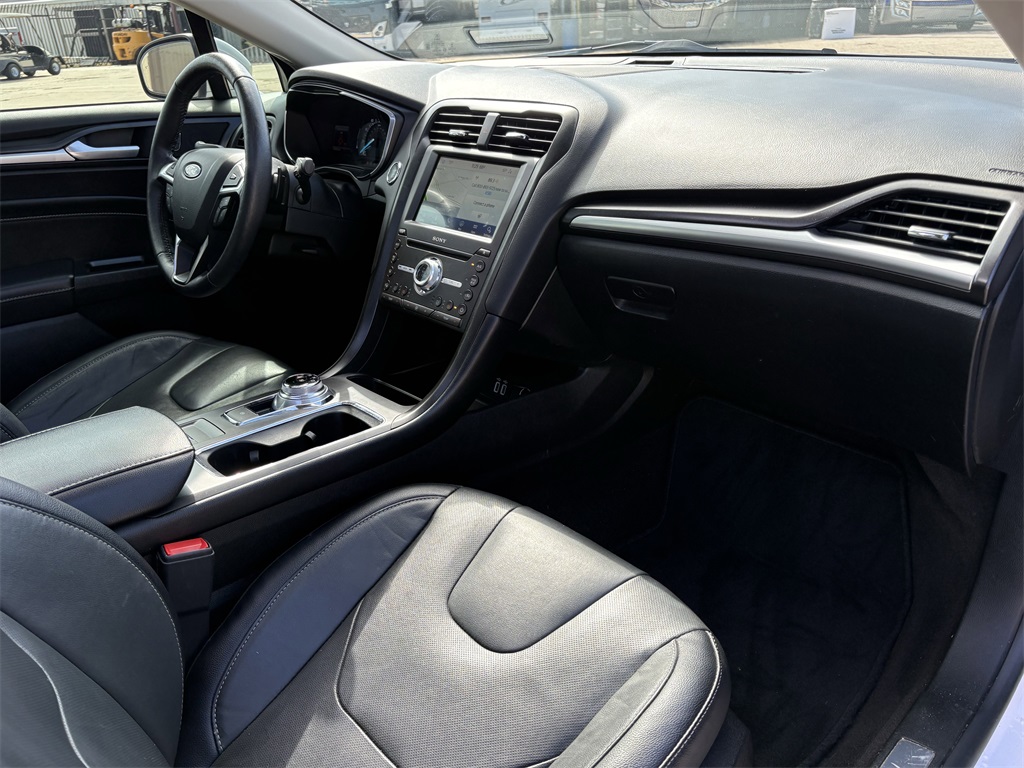 2020 Ford Fusion Titanium White at Durrett Motor Company