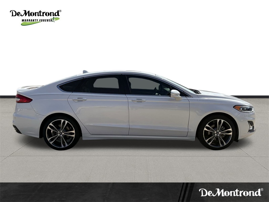 2020 Ford Fusion Titanium White at Durrett Motor Company
