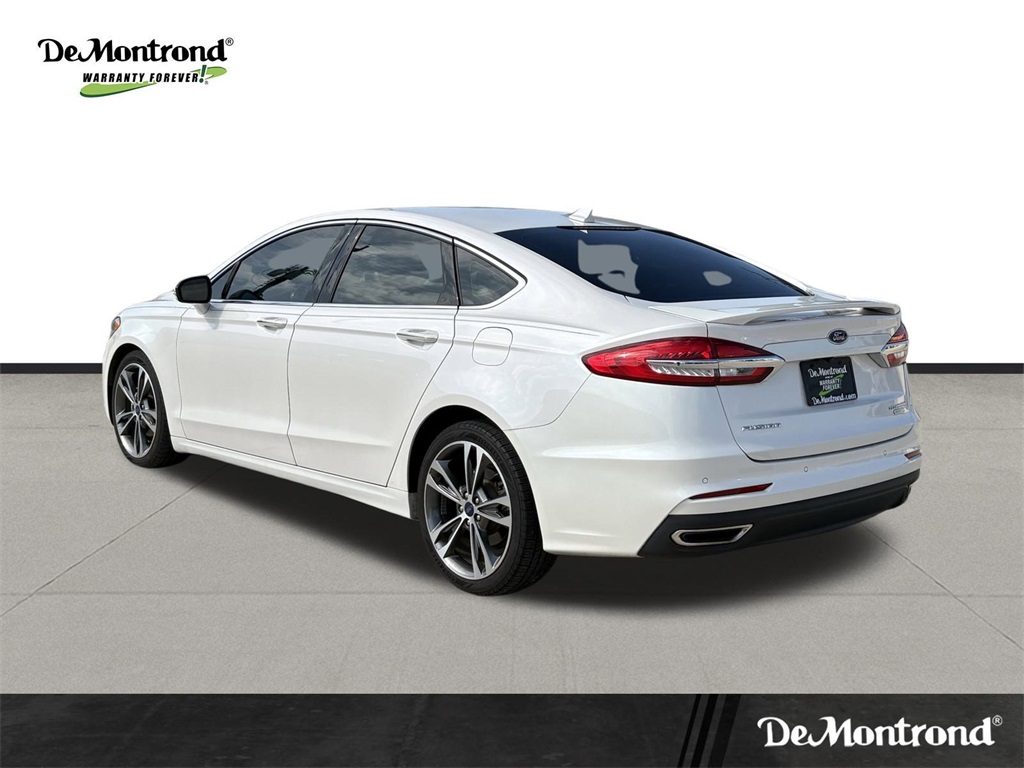 2020 Ford Fusion Titanium White at Durrett Motor Company