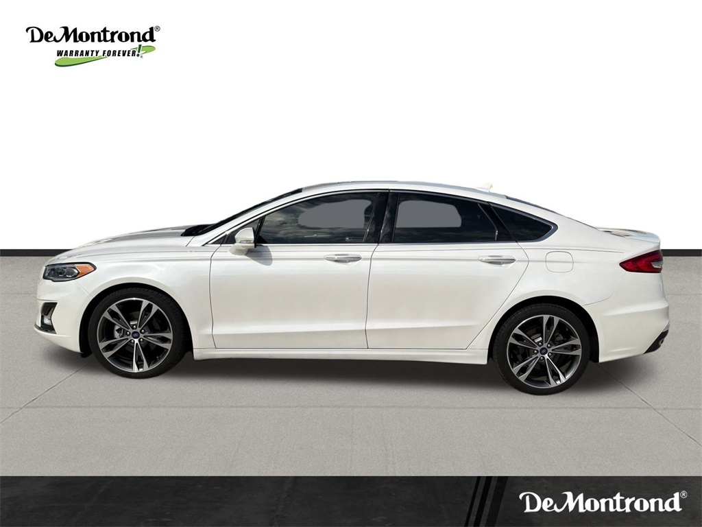 2020 Ford Fusion Titanium White at Durrett Motor Company