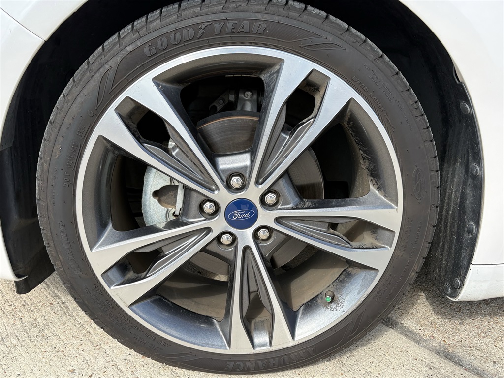 2020 Ford Fusion Titanium White at Durrett Motor Company