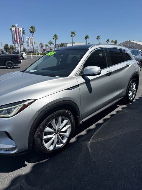 Used 2019 INFINITI QX50 Luxe with VIN 3PCAJ5M19KF125181 for sale in Perris, CA