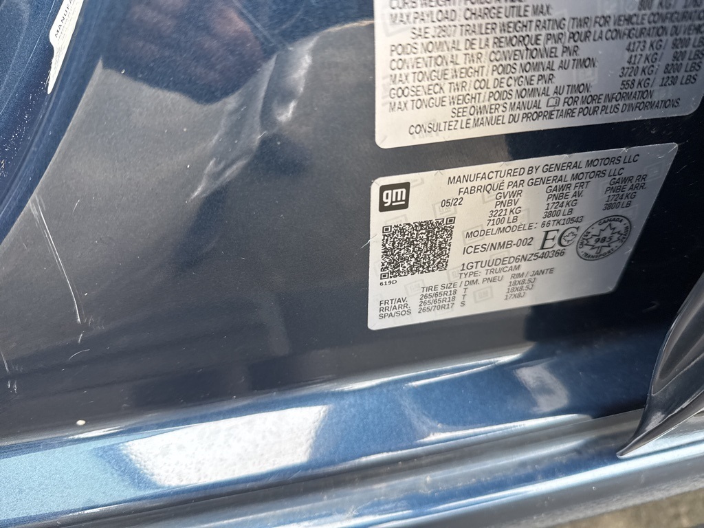 2022 GMC Sierra 1500