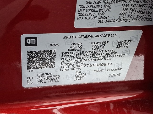 2025 GMC Sierra 2500HD SLT for sale at PATRIOT BUICK GMC OF BOYERTOWN