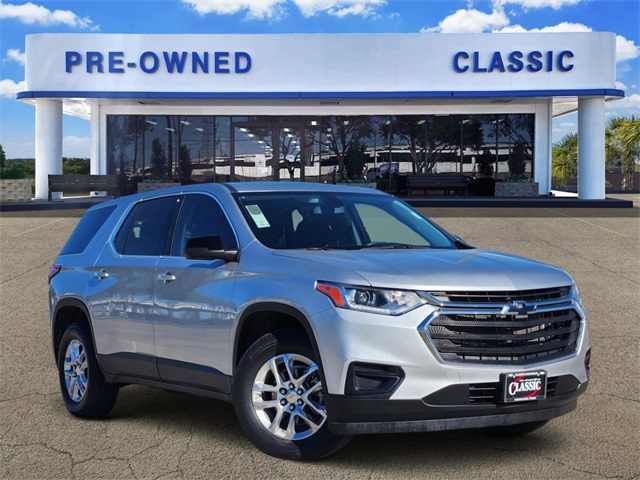 2021 Chevrolet Traverse LS Silver at Cook Ford