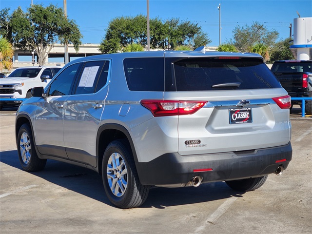 2021 Chevrolet Traverse LS Silver at Cook Ford