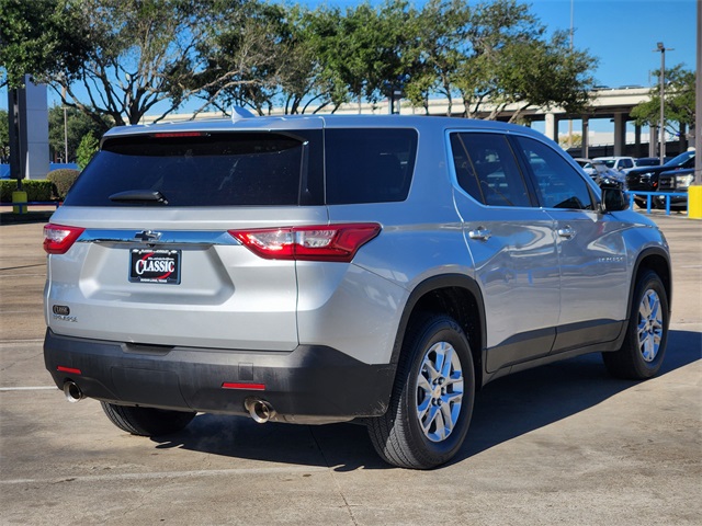 2021 Chevrolet Traverse LS Silver at Cook Ford