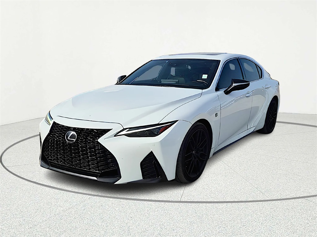 2021 Lexus IS 350 F SPORT White at South Houston Nissan