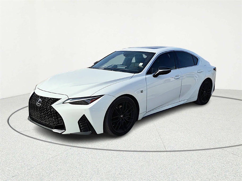 2021 Lexus IS 350 F SPORT White at South Houston Nissan