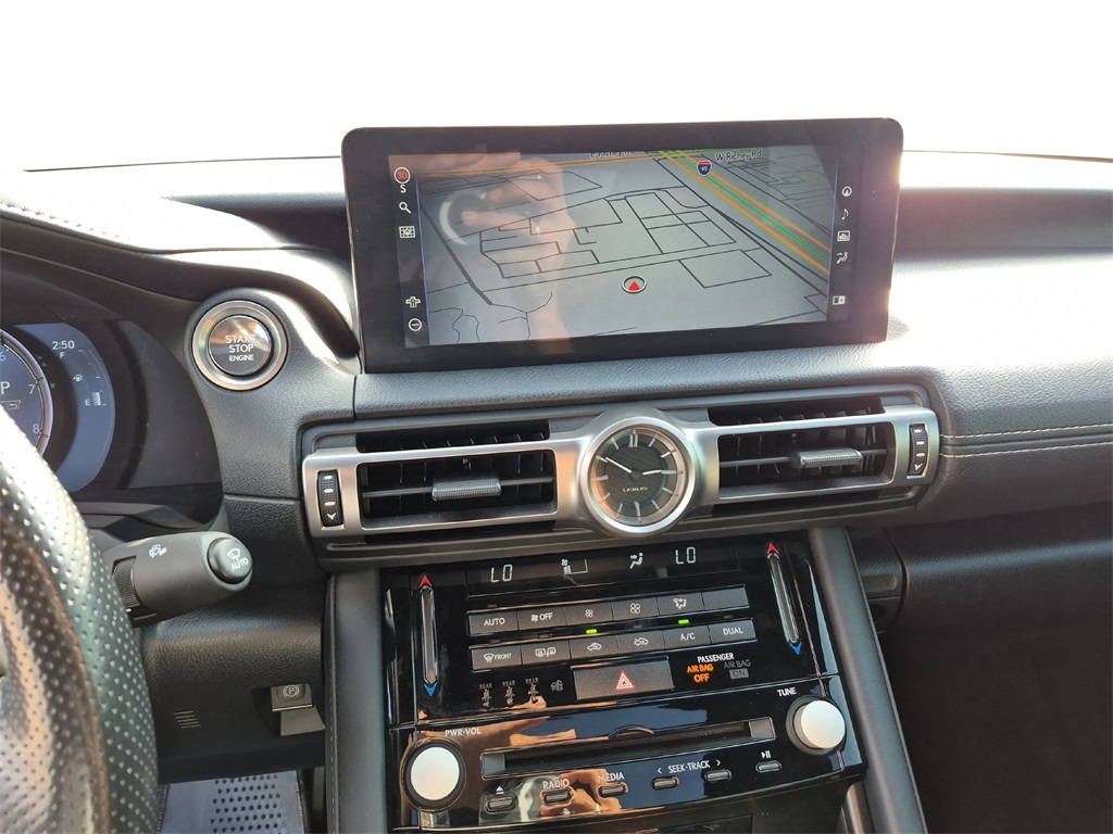 2021 Lexus IS 350 F SPORT White at South Houston Nissan