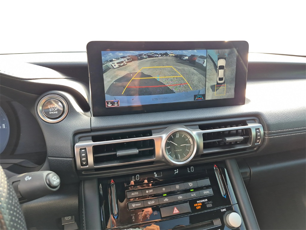 2021 Lexus IS 350 F SPORT White at South Houston Nissan